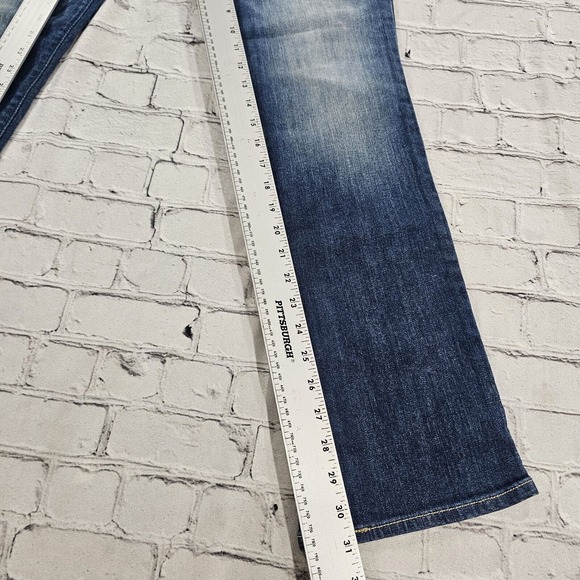 Levi's Curve ID Jeans Pants Modern Straight Bold Curve Blue WOMENS SZ 29X32 - Picture 2 of 10